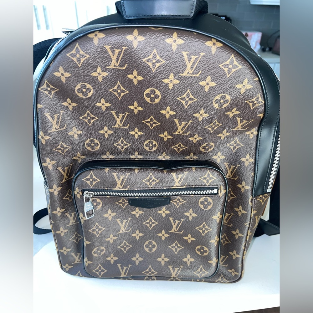 Louis Vuitton Josh Backpack Monogram Macassar